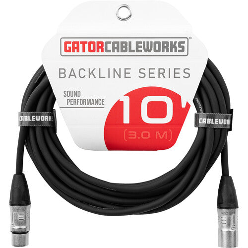 Cable de micrófono XLR Gator Backline Series