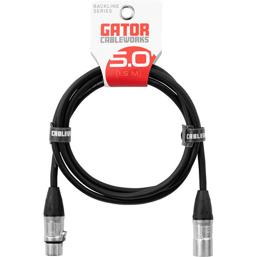 Cable de micrófono XLR Gator Backline Series