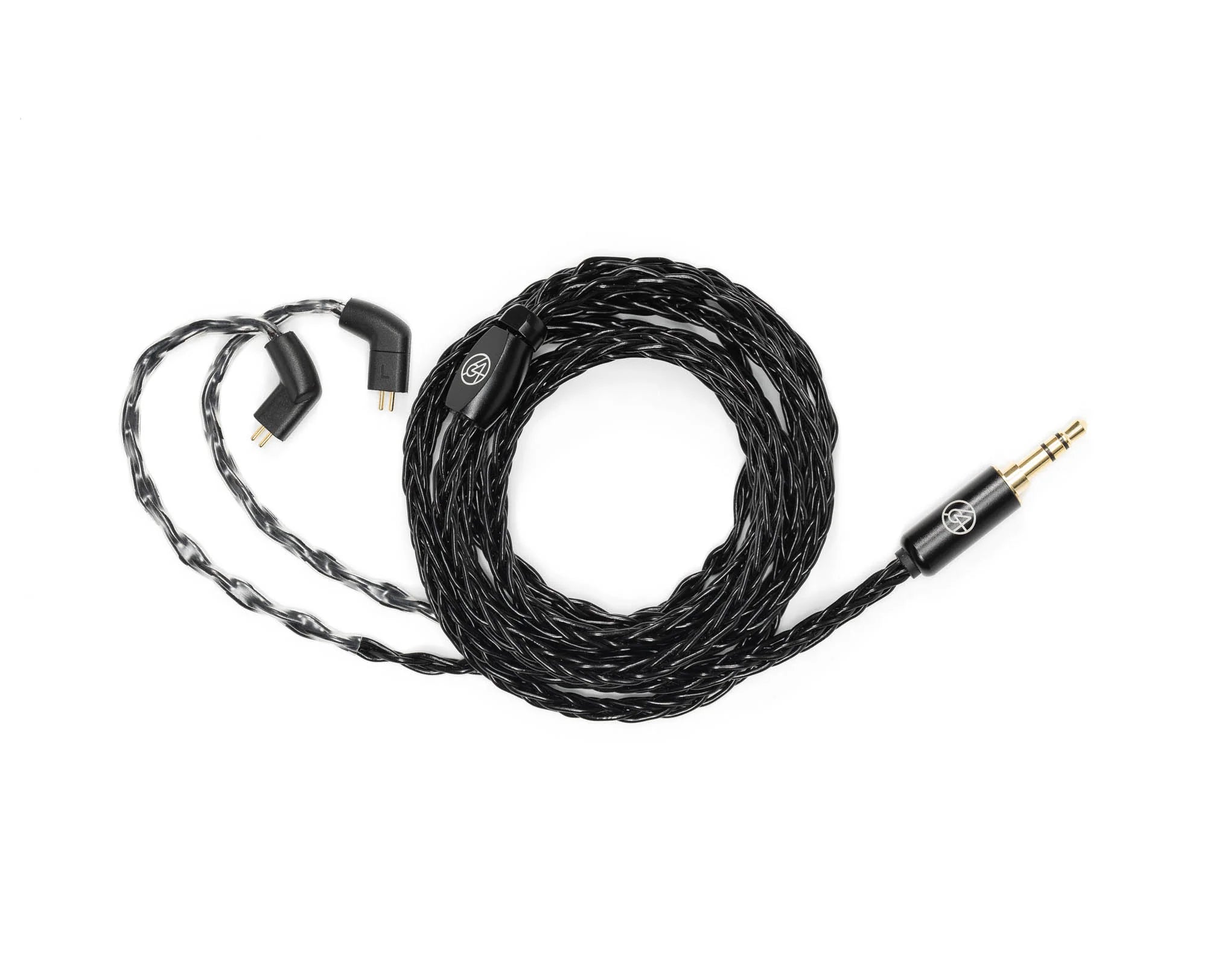 Black Eight-Braid Cable