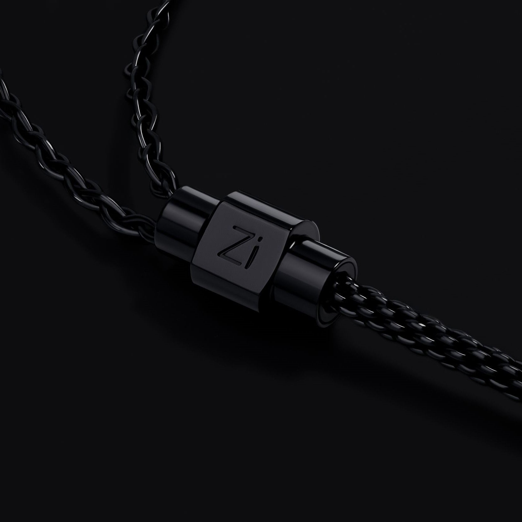 Zikman Rhine Elegance Black Edition — Cable Audiófilo Insignia de Cobre OCC Trenzado a Mano