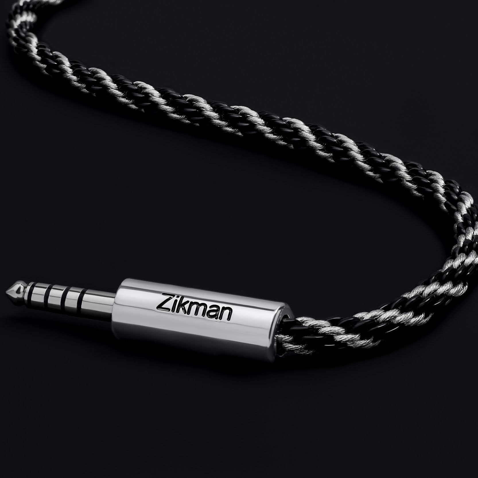Zikman Tiber Elegance MK2 — Cable Audiófilo Insignia Híbrido de Cobre OCC y Plata