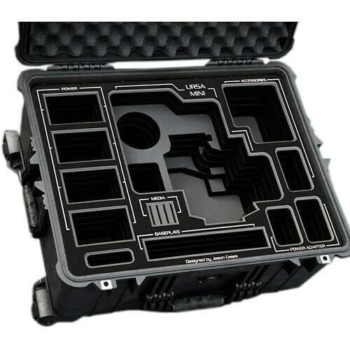 Jason Cases Hard Case with Custom Foam for Blackmagic Design URSA Mini