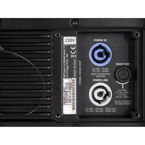 RCF HDL 6-A Active Line Array Module (Black)