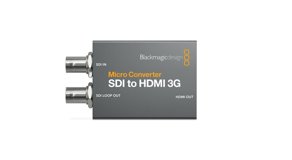 Blackmagic Design Micro Converter 3G SDI to HDMI con fuente de alimentación