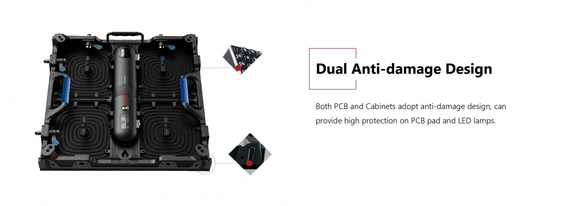 Pantalla LED MC Series interior 2.6mm Pitch (precio por metro)