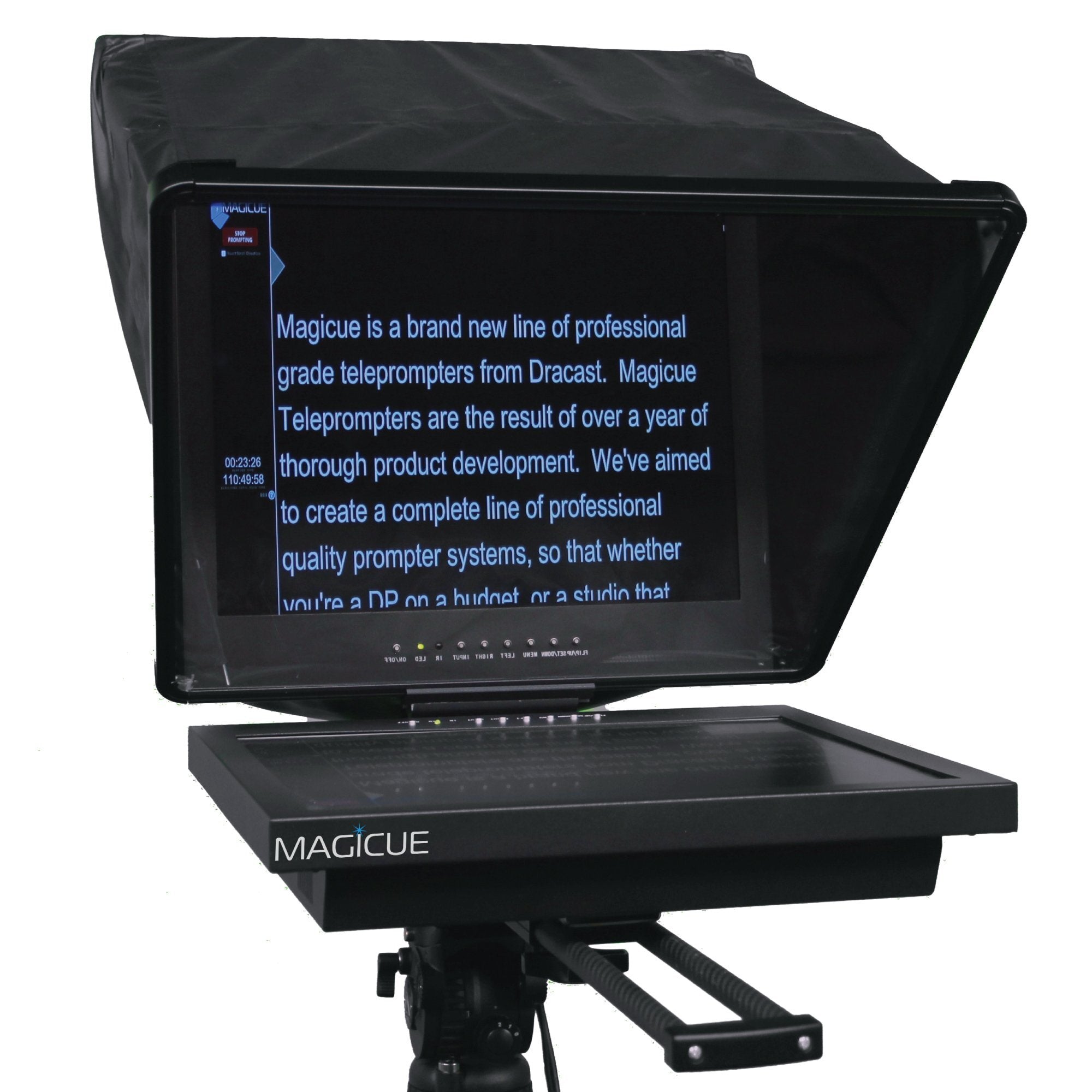 Magicue Studio 15″ Teleprompter Kit (Excelentes condiciones)