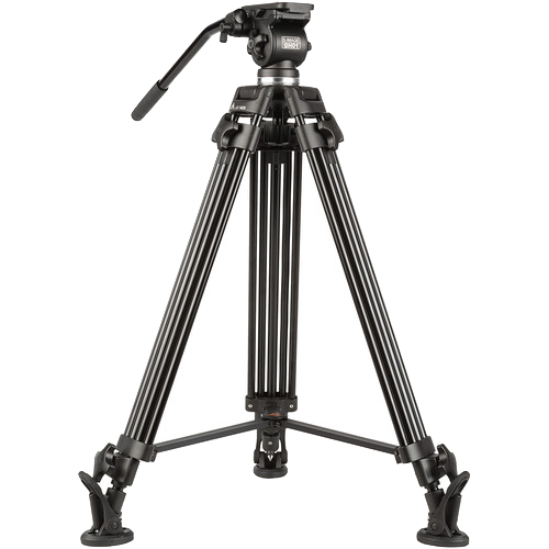 E-Image EG01A2 Two-Stage Aluminum Tripod System with GH01 Pan/Tilt Fluid Head