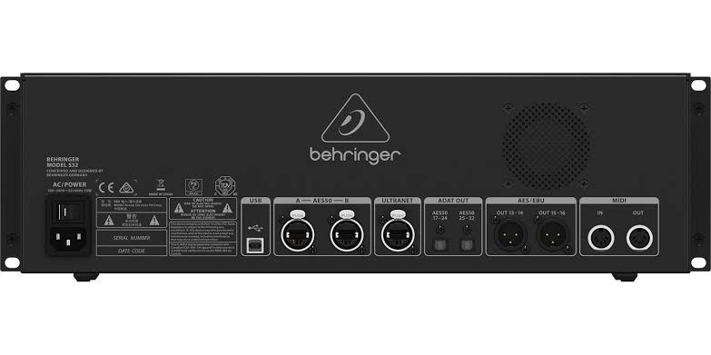 Behringer S32 I/O snake digital